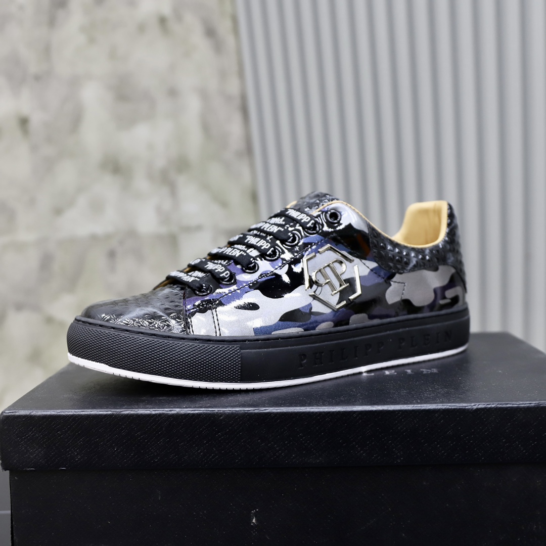 precio de fábrica 251PHILIPP PLEIN-Philip PLEINSize: 38-44 (45 personalizado) zapatos de los hombres