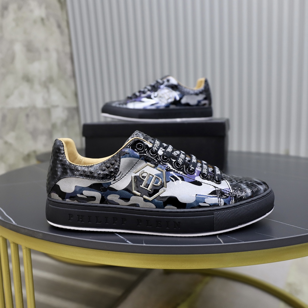precio de fábrica 251PHILIPP PLEIN-Philip PLEINSize: 38-44 (45 personalizado) zapatos de los hombres