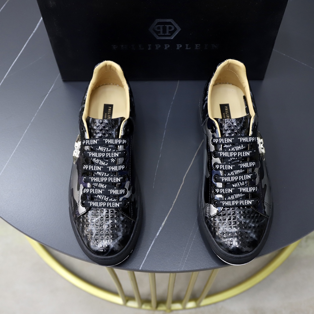 precio de fábrica 251PHILIPP PLEIN-Philip PLEINSize: 38-44 (45 personalizado) zapatos de los hombres