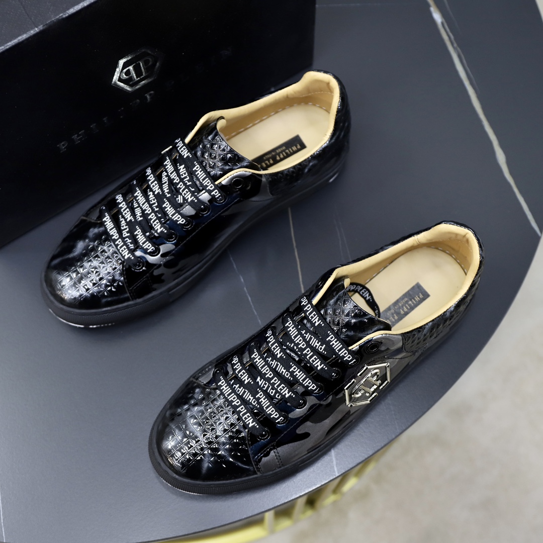 precio de fábrica 251PHILIPP PLEIN-Philip PLEINSize: 38-44 (45 personalizado) zapatos de los hombres