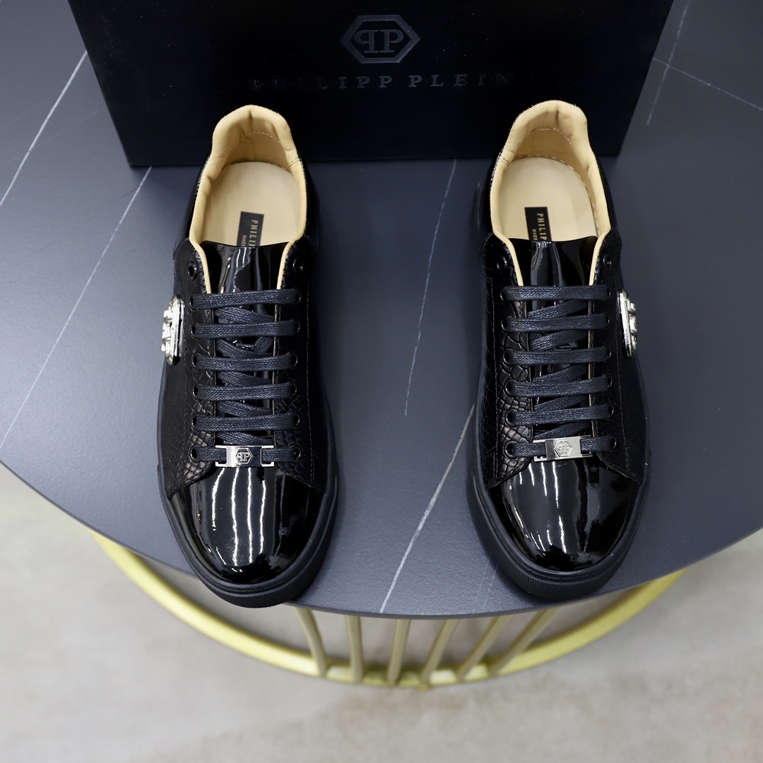 precio de fábrica 251PHILIPP PLEIN-Philip PLEINSize: 38-44 (45 personalizado) zapatos de los hombres