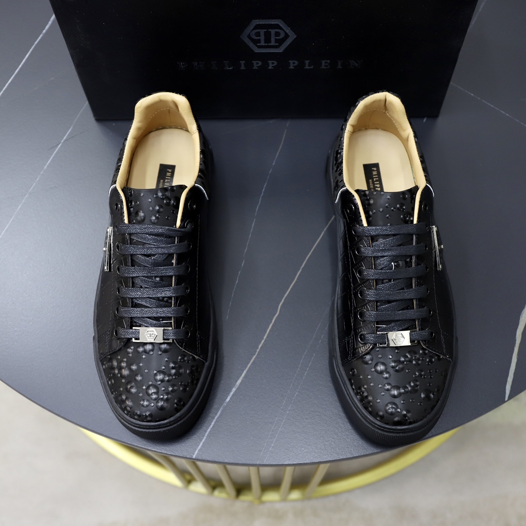 precio de fábrica 251PHILIPP PLEIN-Philip PLEINSize: 38-44 (45 personalizado) zapatos de los hombres