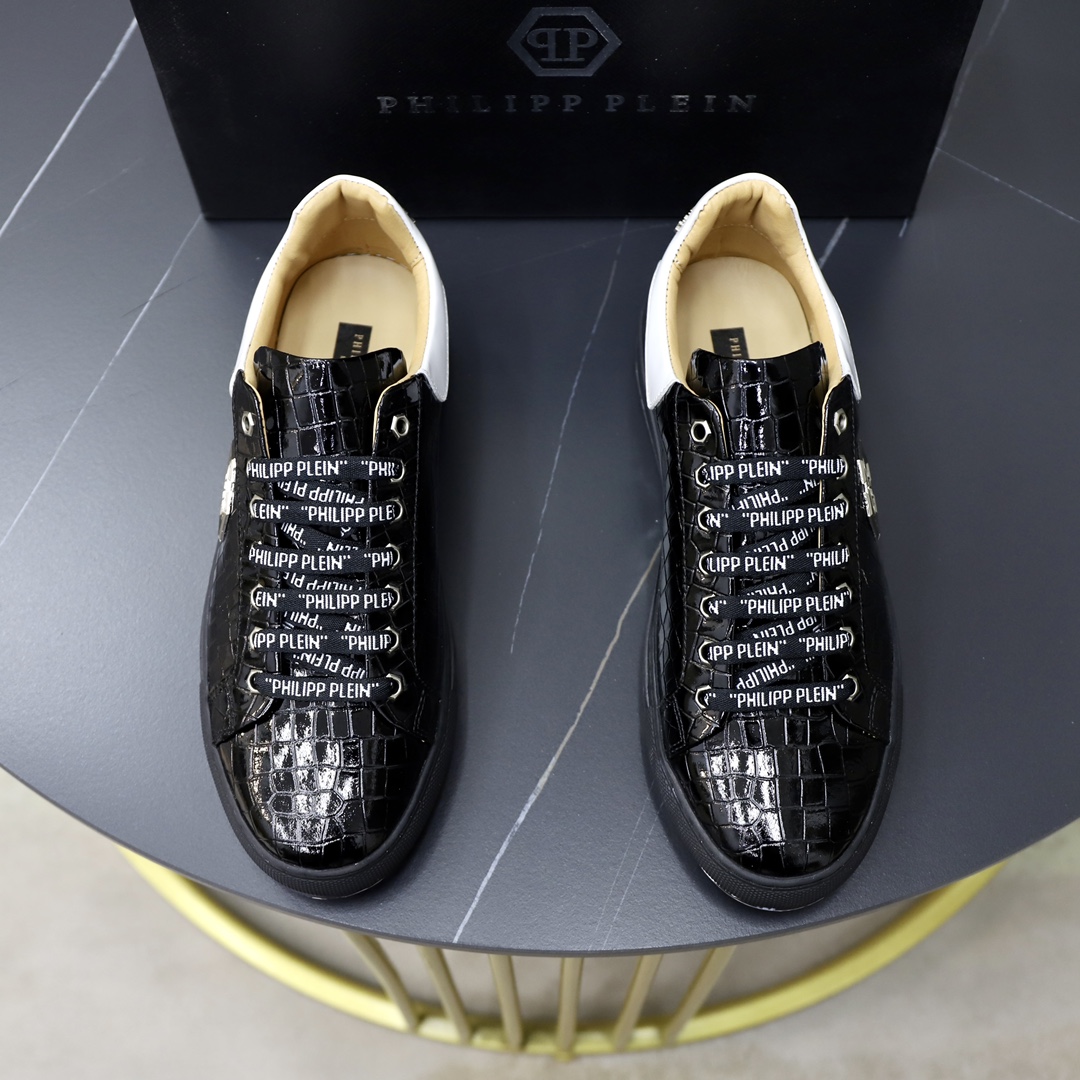 precio de fábrica 251PHILIPP PLEIN-Philip PLEINSize: 38-44 (45 personalizado) zapatos de los hombres