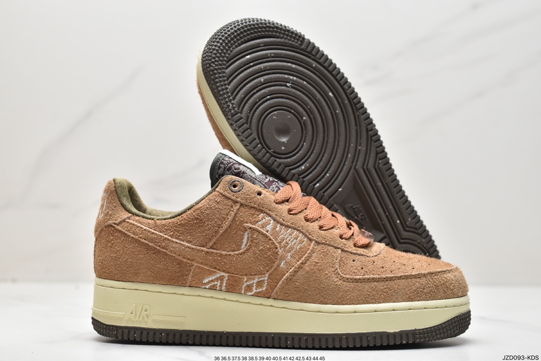 140 耐克Nike Air Force 1 Low 空军一号低帮百搭休闲运动板鞋FB4958-221