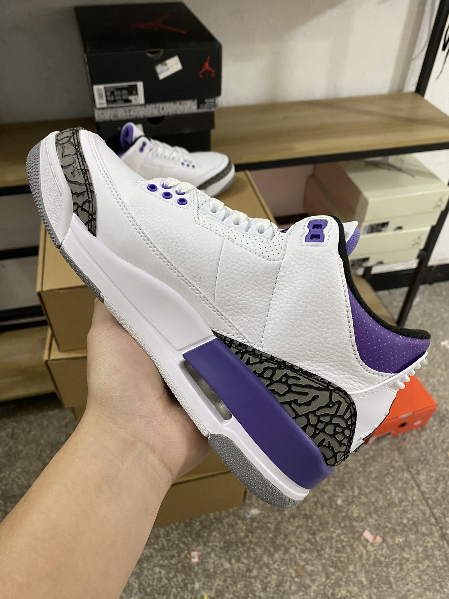 aj3白紫尺码40-46没45特价头