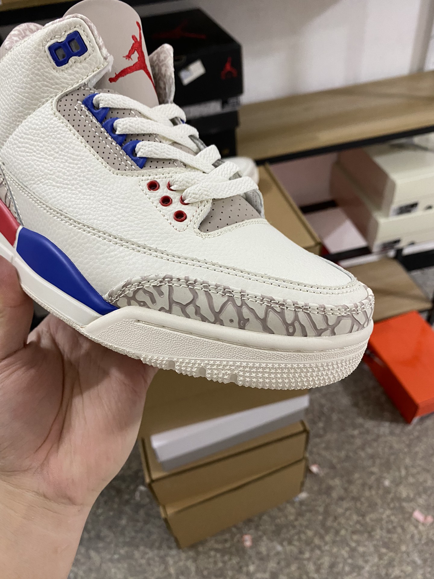 aj3独立日尺码40-46特价头层皮