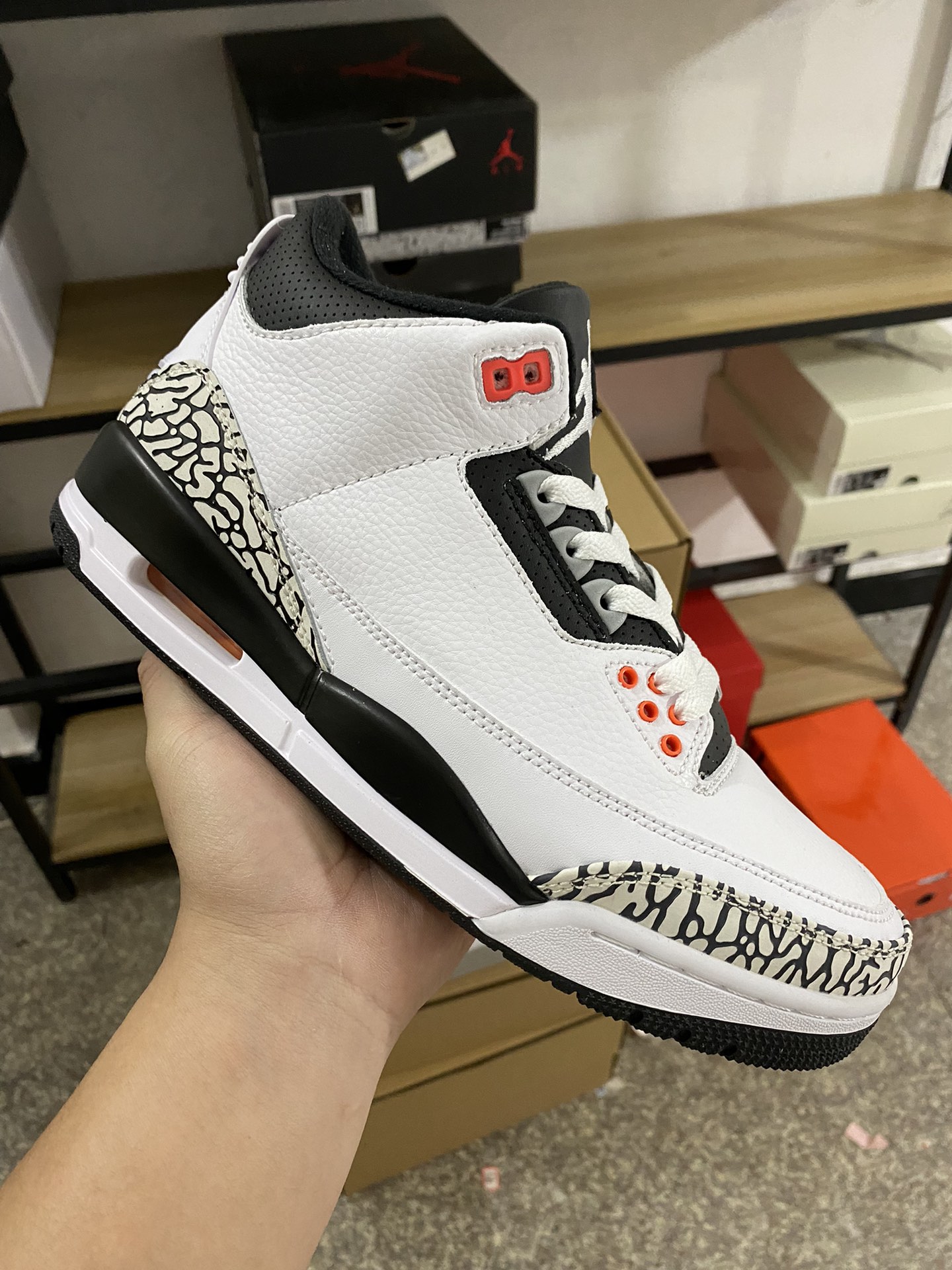 aj3红外线尺码40-46特价头层皮