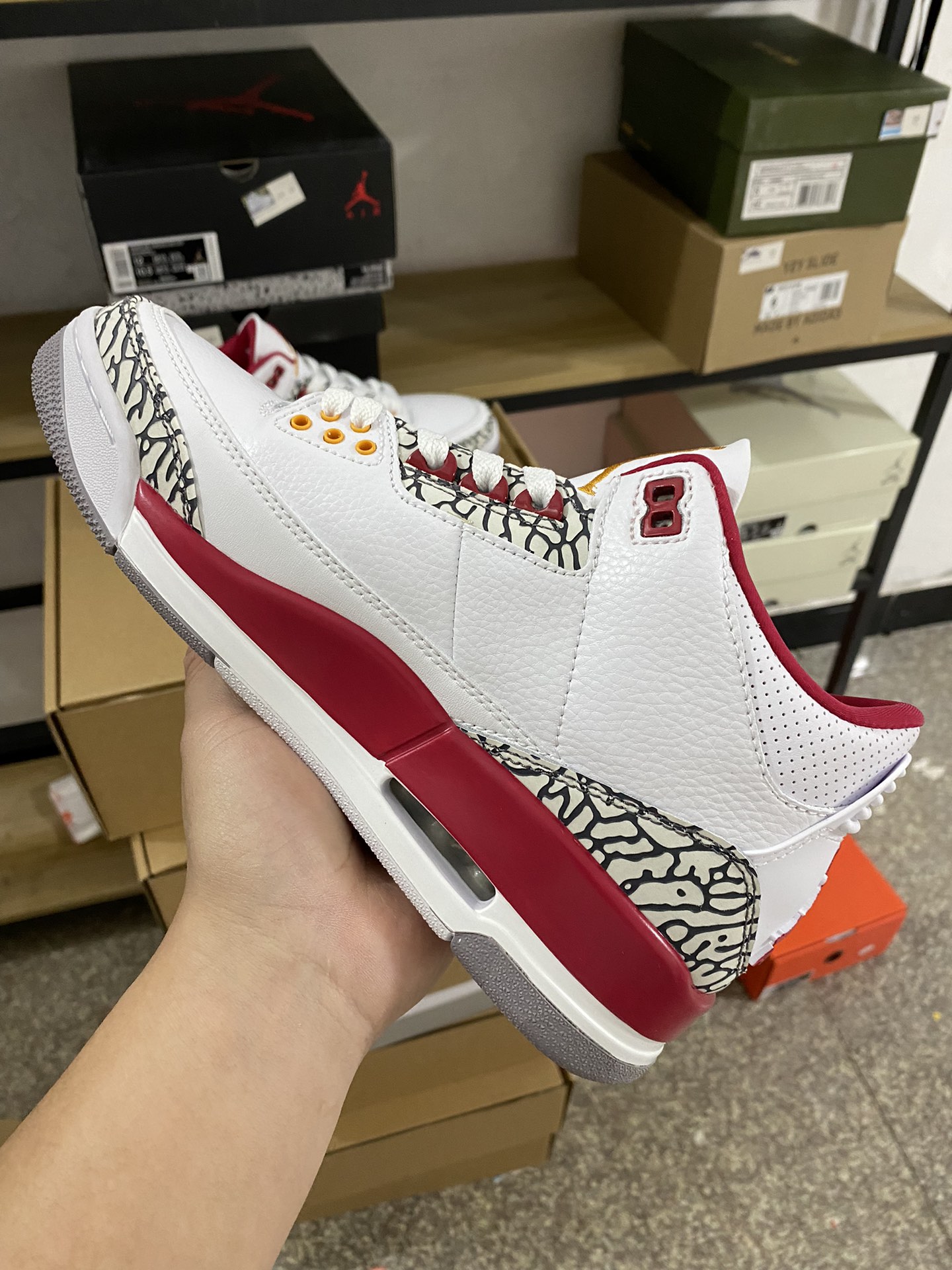 aj3白红金标尺码40-46特价头层