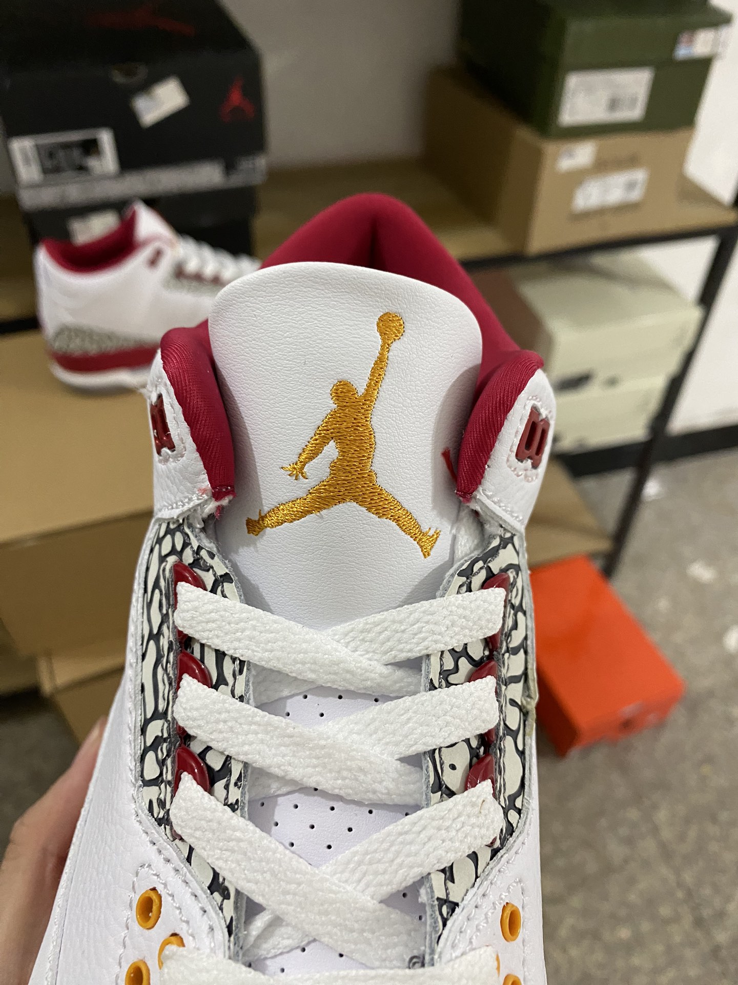 aj3白红金标尺码40-46特价头层