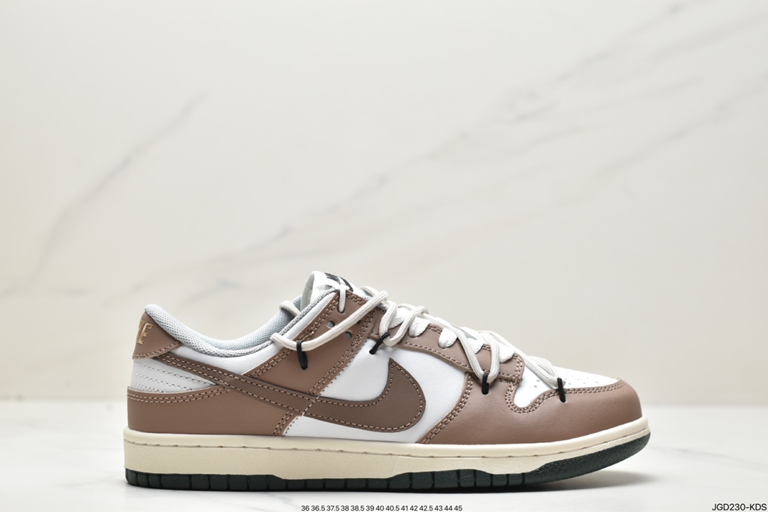 180 Nike SB Dunk Low”Milk White/Pink/Smile”扣篮系列低帮休闲运动滑板板鞋 CW1590-021