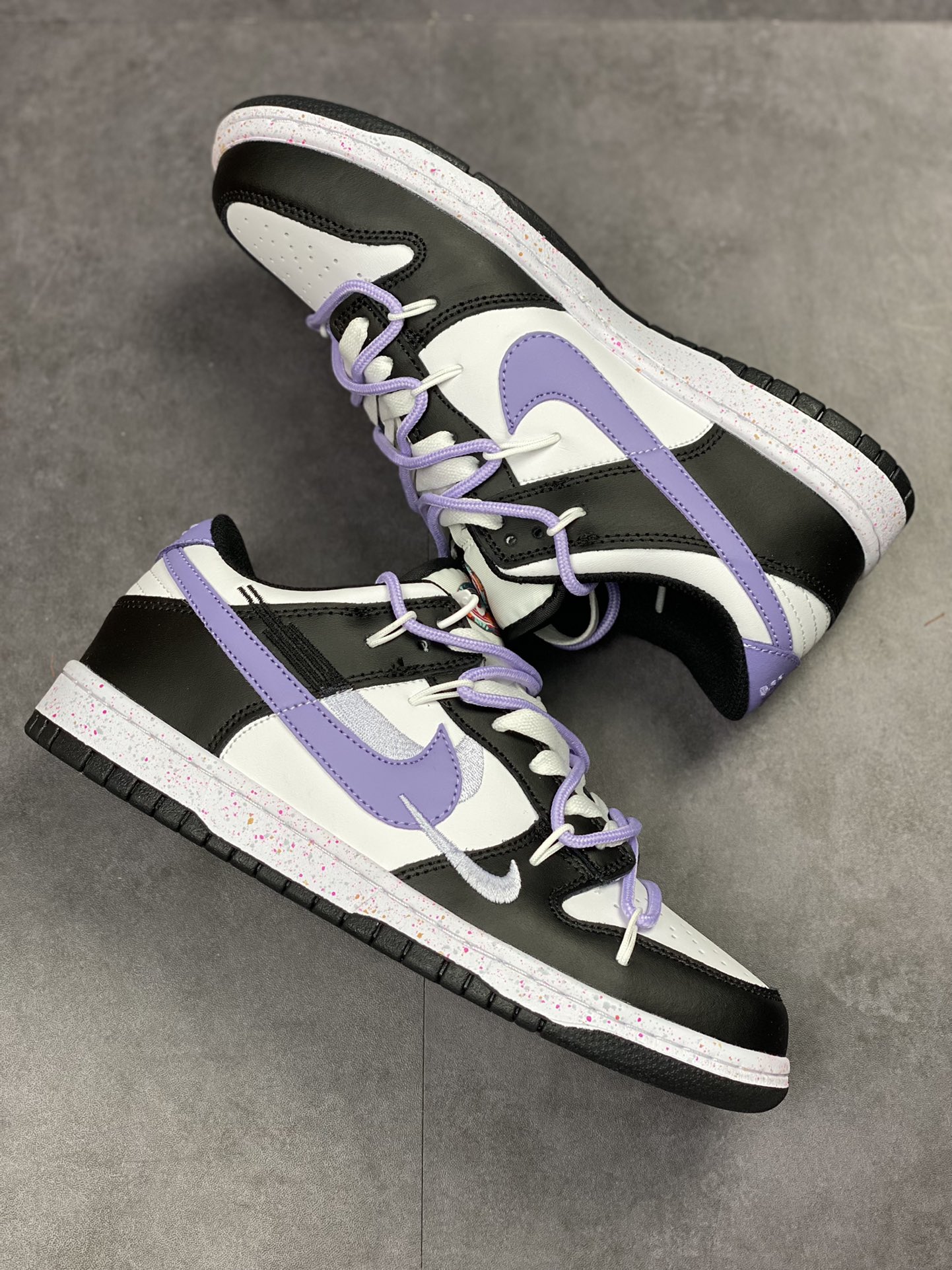 240 NIKE SB Dunk Low 黑紫绑带FD4623-131-3