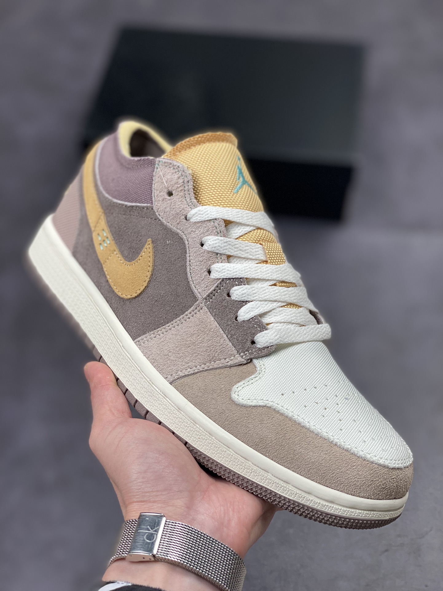 200 Air Jordan 1 Low 米紫橙 AJ1乔1低帮休闲板鞋DN1635-200