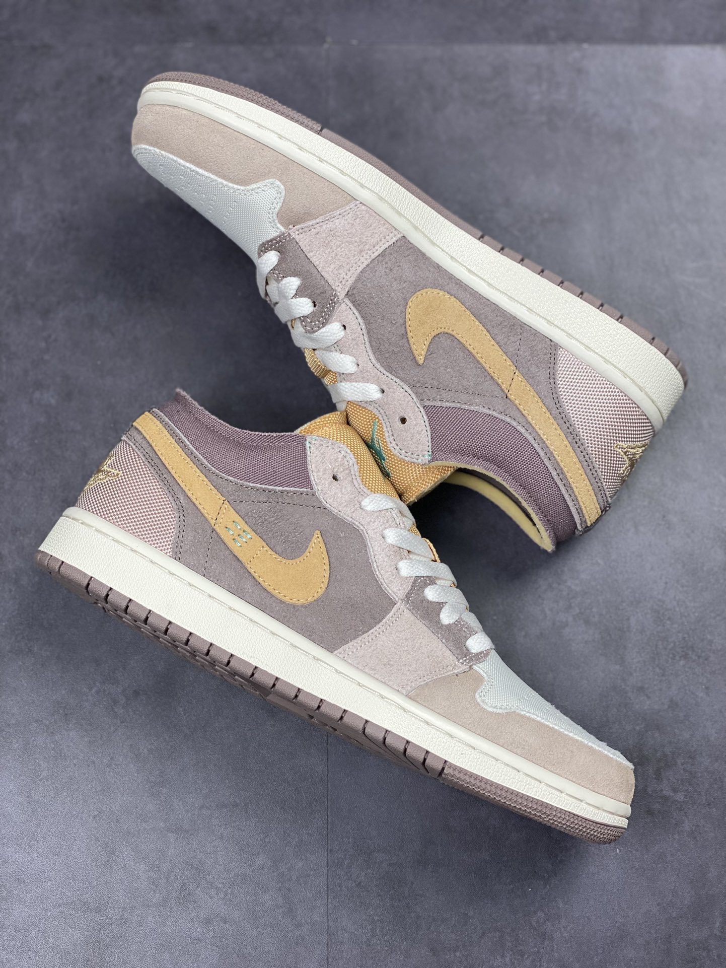 200 Air Jordan 1 Low 米紫橙 AJ1乔1低帮休闲板鞋DN1635-200
