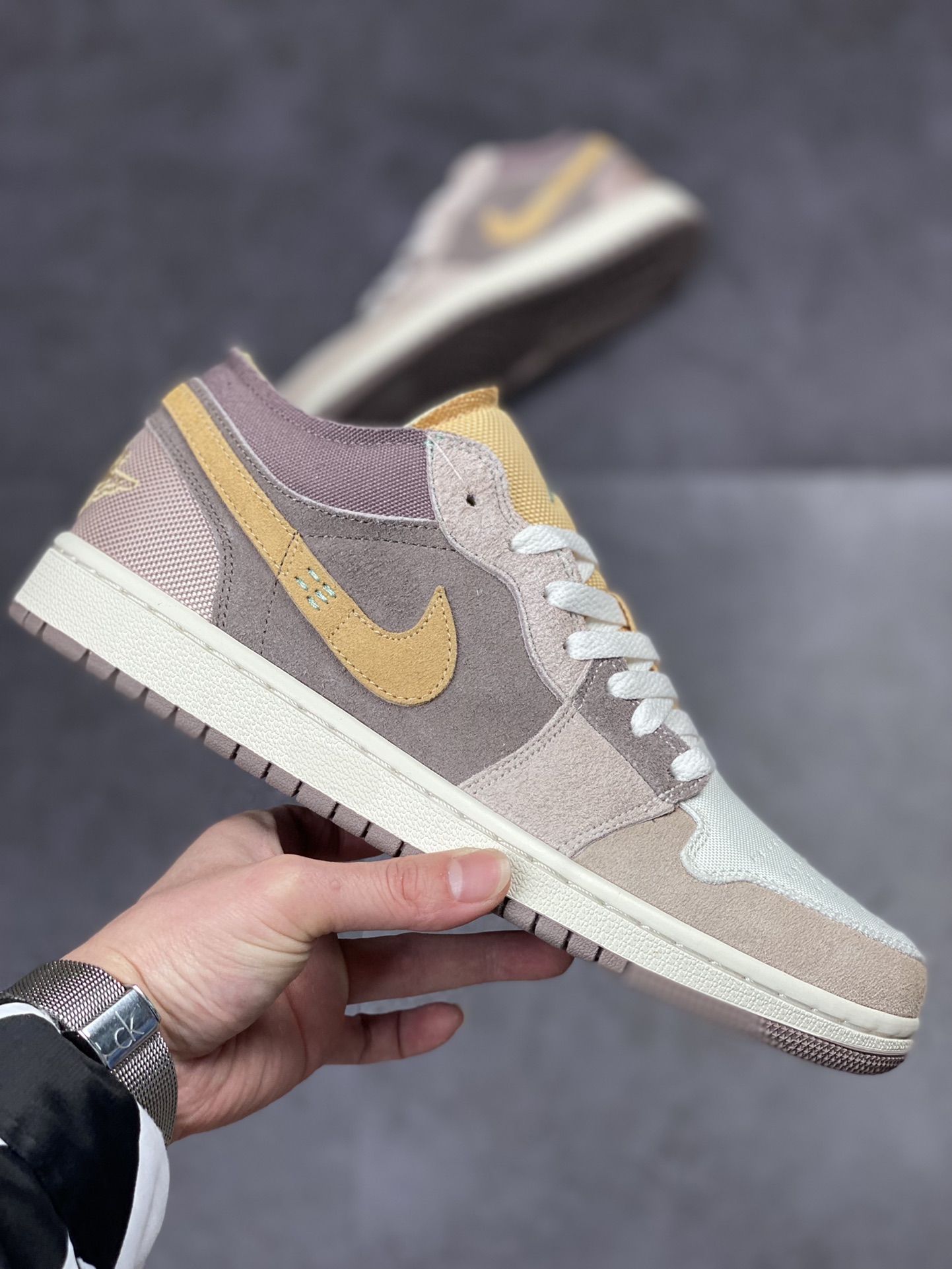 200 Air Jordan 1 Low 米紫橙 AJ1乔1低帮休闲板鞋DN1635-200