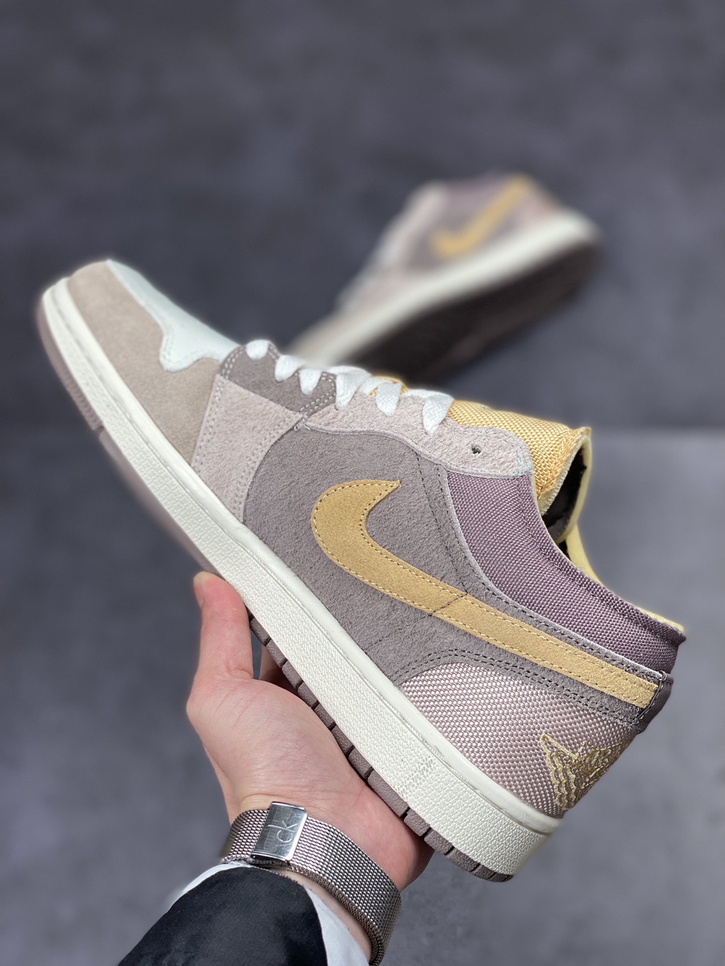 200 Air Jordan 1 Low 米紫橙 AJ1乔1低帮休闲板鞋DN1635-200