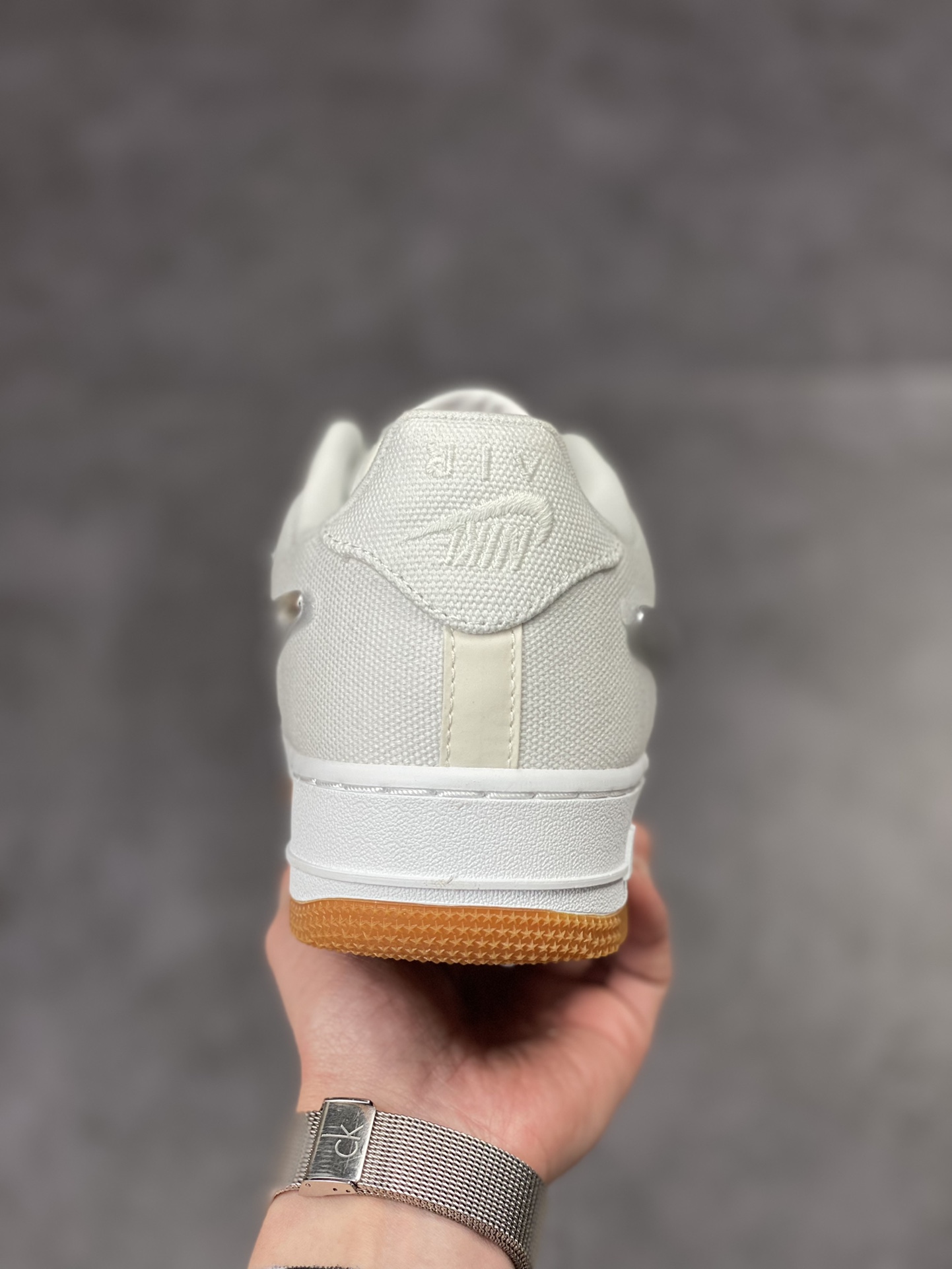 330 Travis Scott x Air Force 1 原盒官方正确纯原版本AQ4211-100