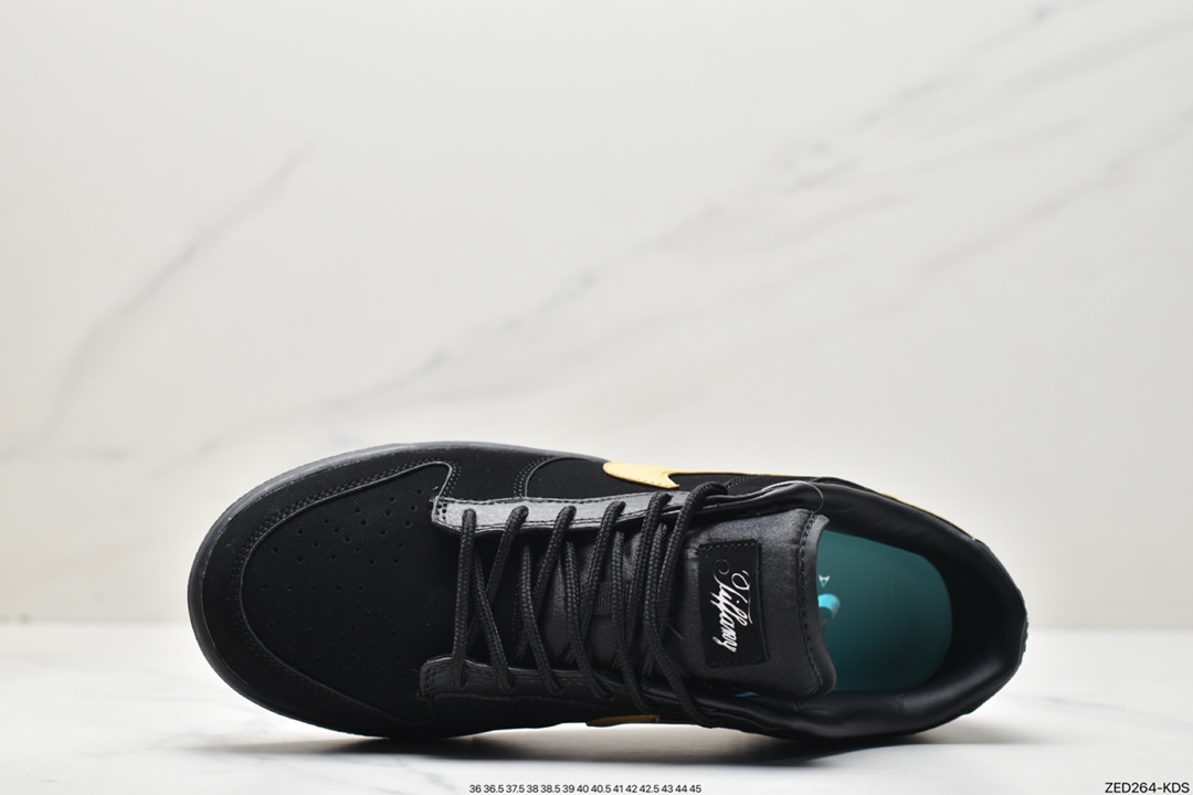 260 DUNK 麂皮 黑白色 Nike Dunk Low 正确皮料 DD1391-102