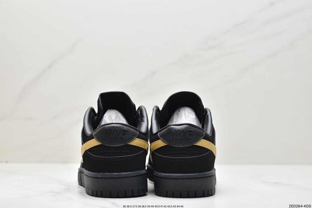 260 DUNK 麂皮 黑白色 Nike Dunk Low 正确皮料 DD1391-102
