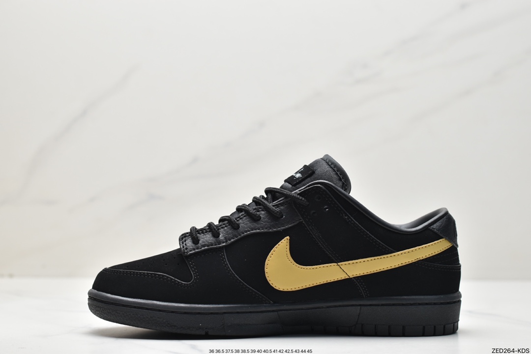 260 DUNK 麂皮 黑白色 Nike Dunk Low 正确皮料 DD1391-102