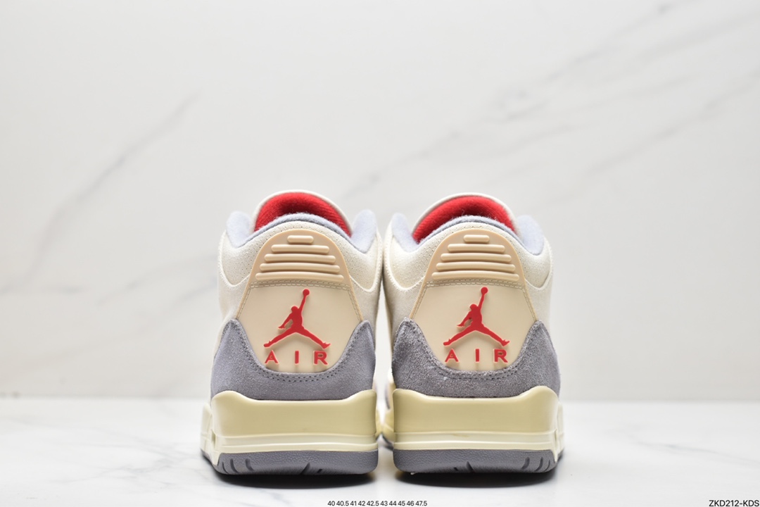 270 Air Jordan 3 Retro ”Muslin” 米白 棉布完美品DH7139-100