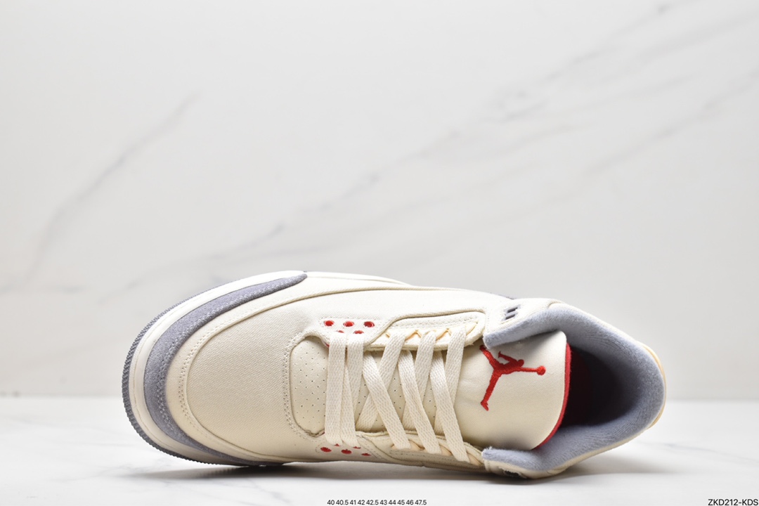 270 Air Jordan 3 Retro ”Muslin” 米白 棉布完美品DH7139-100