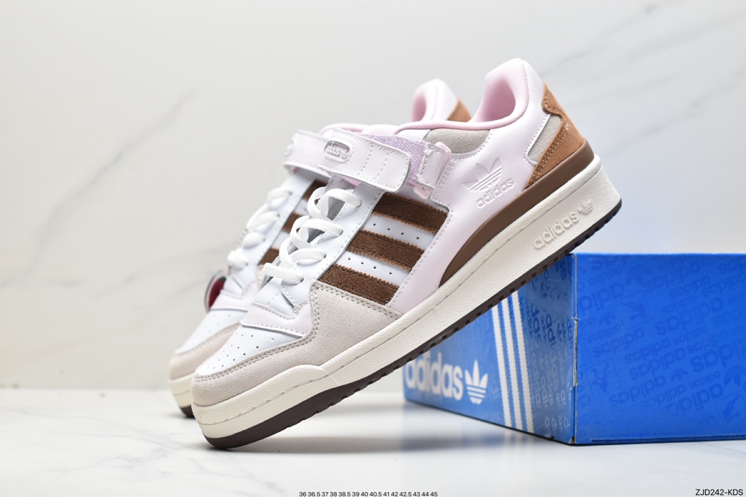 Adidas Originals Forum 84 Low Roman series Velcro low-top sneakers GY6783