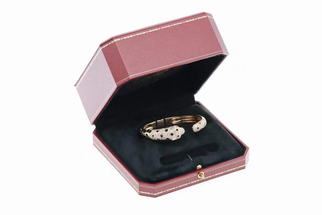 Cartier Cartier 玫瑰金满钻 猎豹豹子手镯