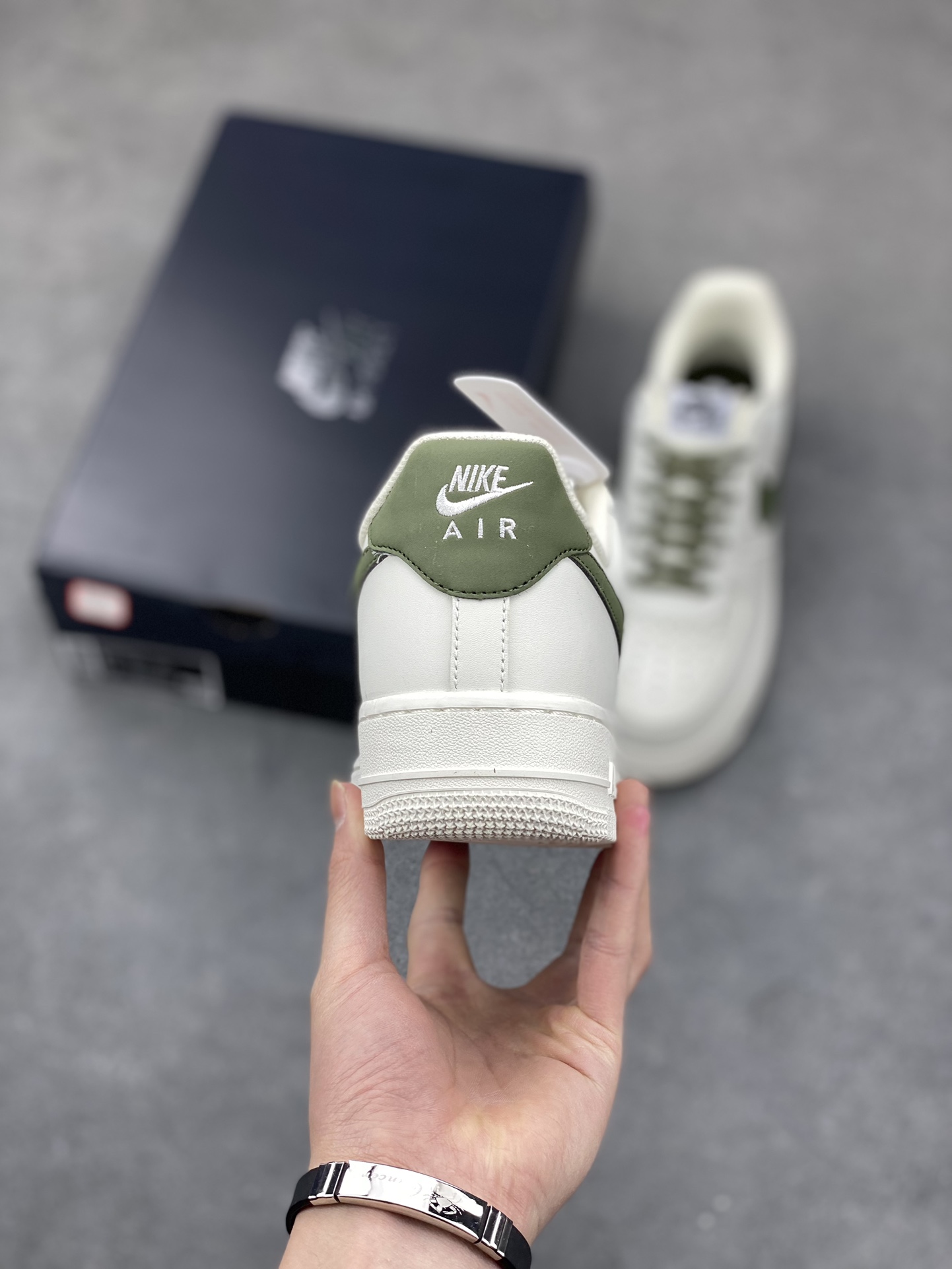 Nike Air Force 1 Low '07 'Light Orewood Green' Casual Sneakers -CQ5059-110 5 i1680979325 5183 3