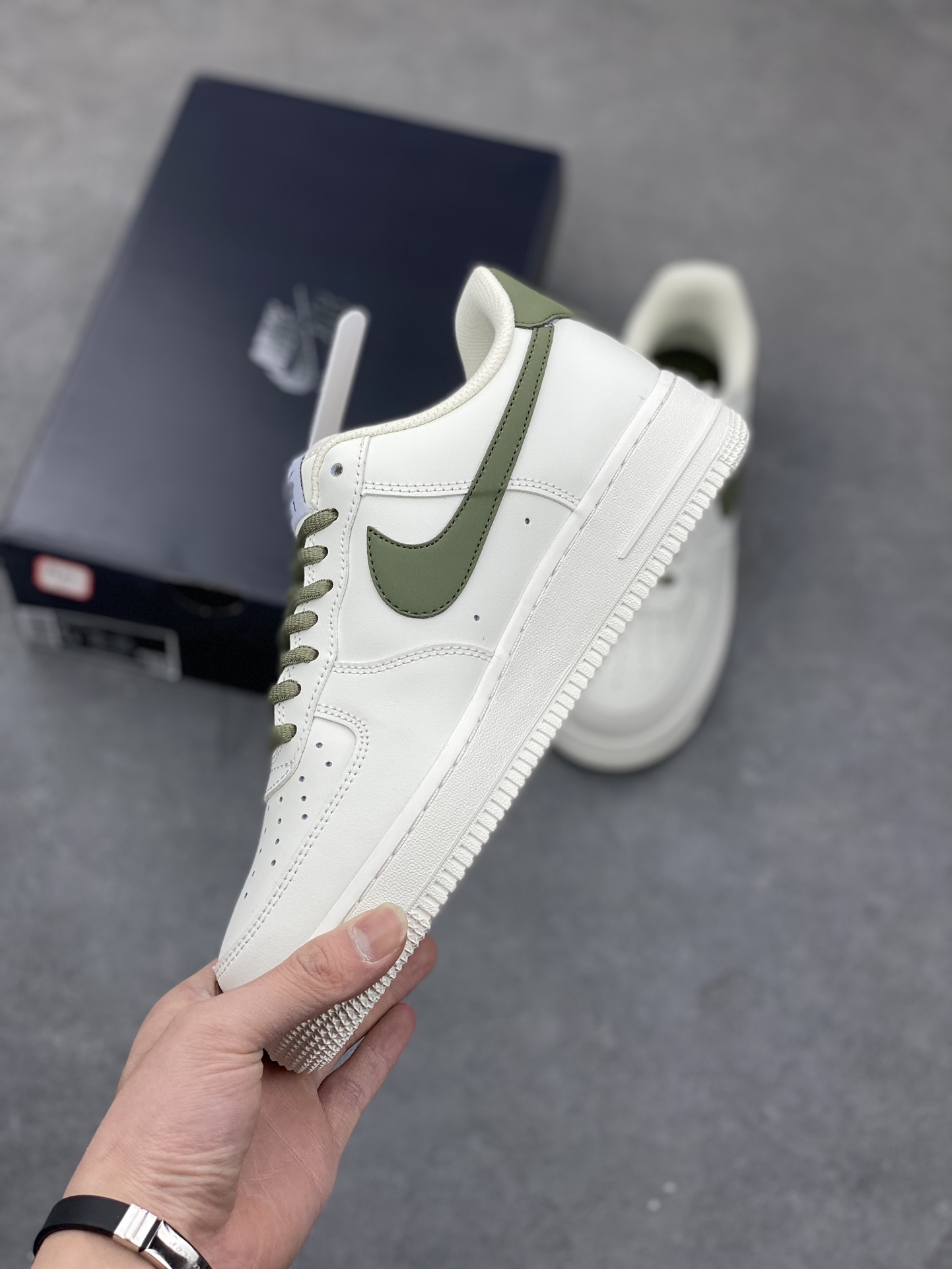 Nike Air Force 1 Low '07 'Light Orewood Green' Casual Sneakers -CQ5059-110 4 i1680979325 6279 2