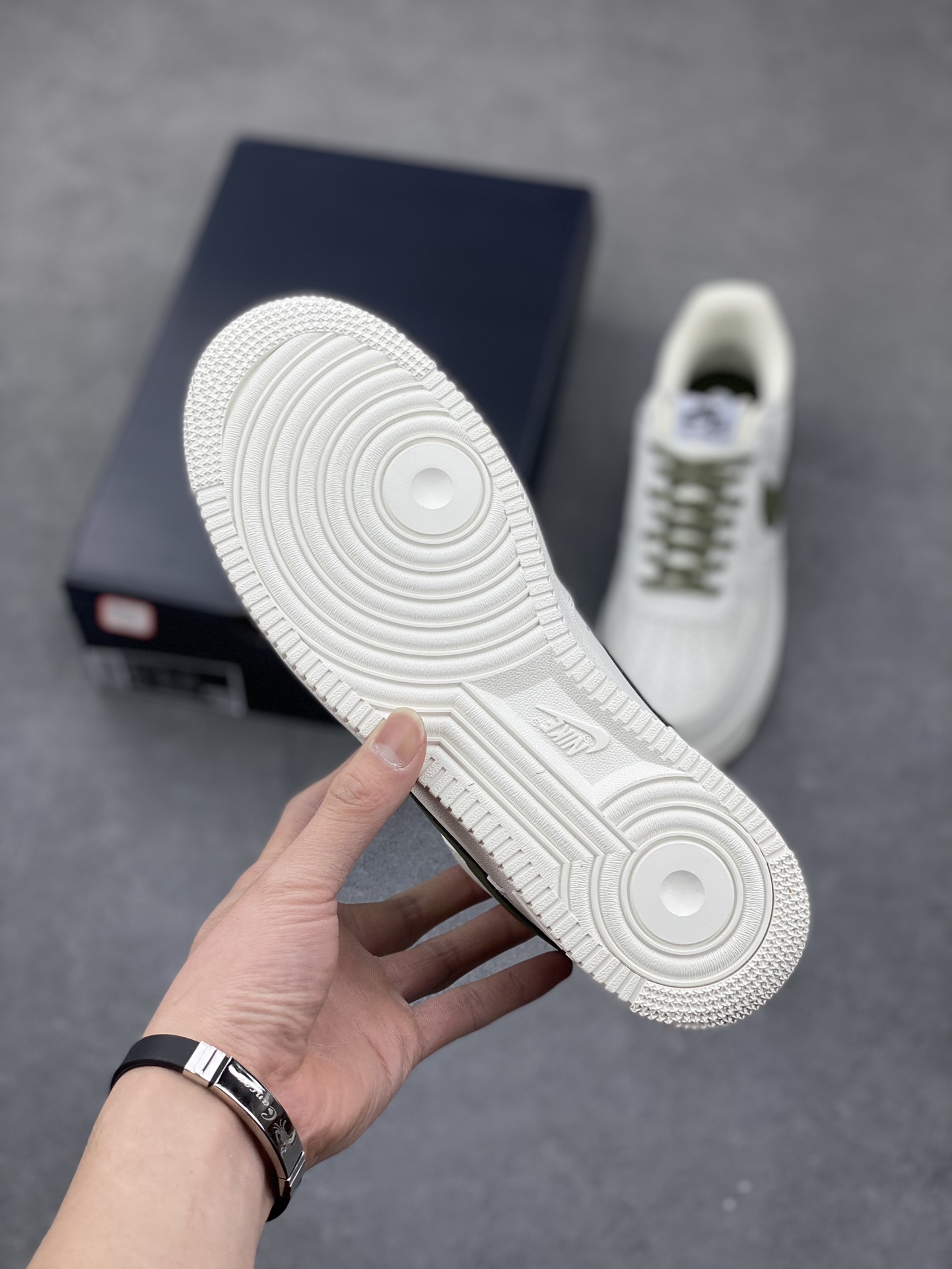 Nike Air Force 1 Low '07 'Light Orewood Green' Casual Sneakers -CQ5059-110 7 i1680979325 8182 5