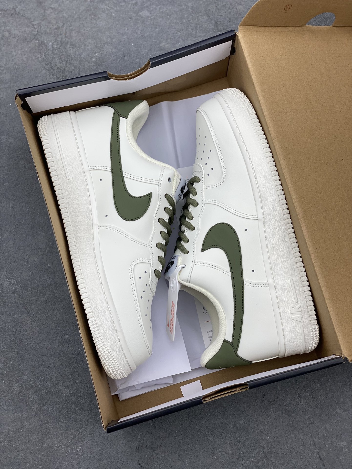 Nike Air Force 1 Low '07 'Light Orewood Green' Casual Sneakers -CQ5059-110 10 i1680979325 9169 8