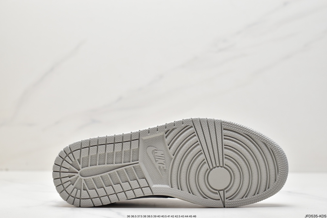 170 Air Jordan 1 RETRO LOW OG黑白 爆裂纹CZ0790-001