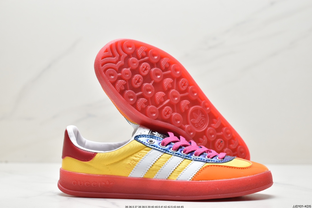 Heavy joint Adidas originals x Gucci Gazelle joint classic casual sneakers