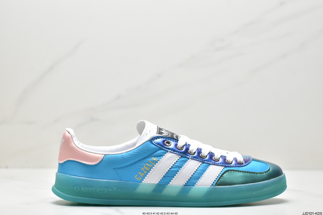 Heavy joint Adidas originals x Gucci Gazelle joint classic casual sneakers