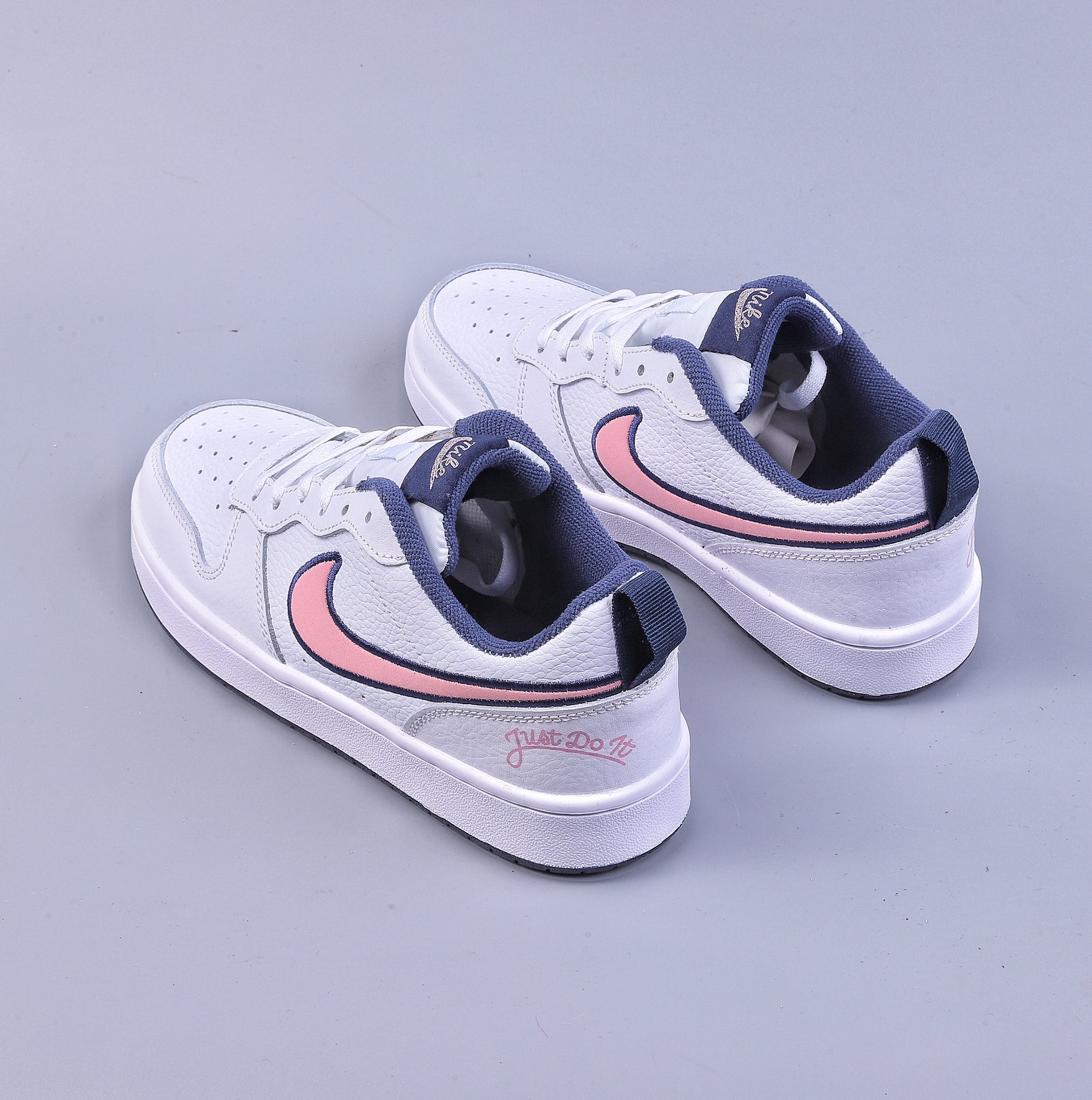 200 Nike Court Borough Low 2 FP（GS） 低帮百搭透气休闲运动板鞋  DB3090-100
