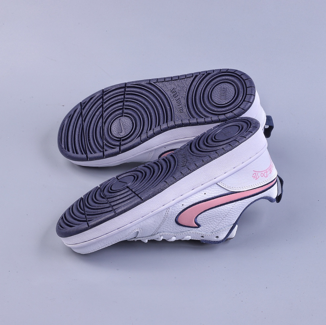 200 Nike Court Borough Low 2 FP（GS） 低帮百搭透气休闲运动板鞋  DB3090-100