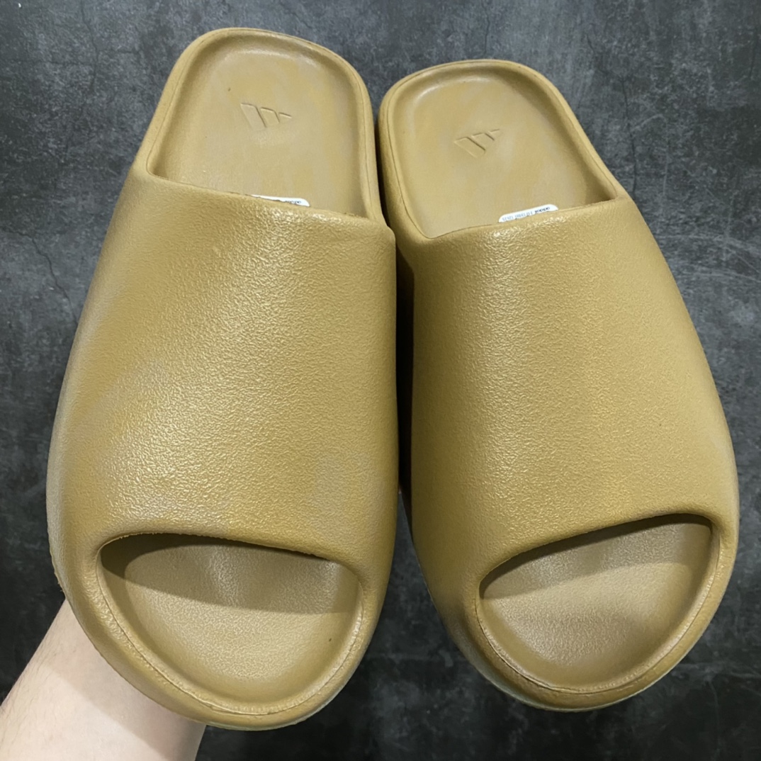 纯原YEEZYSLIDE军褐色GW1