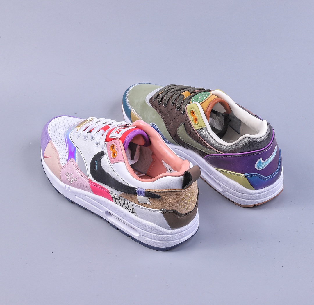 220 Nike Air Max 1 耐克半掌气垫复古跑步鞋 910772-002