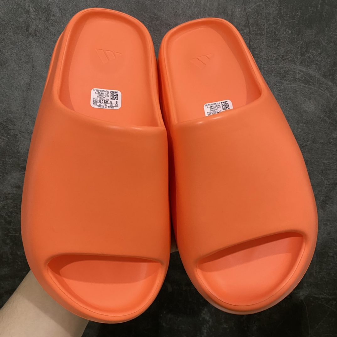 纯原YEEZYSLIDE橘橙色GZ0