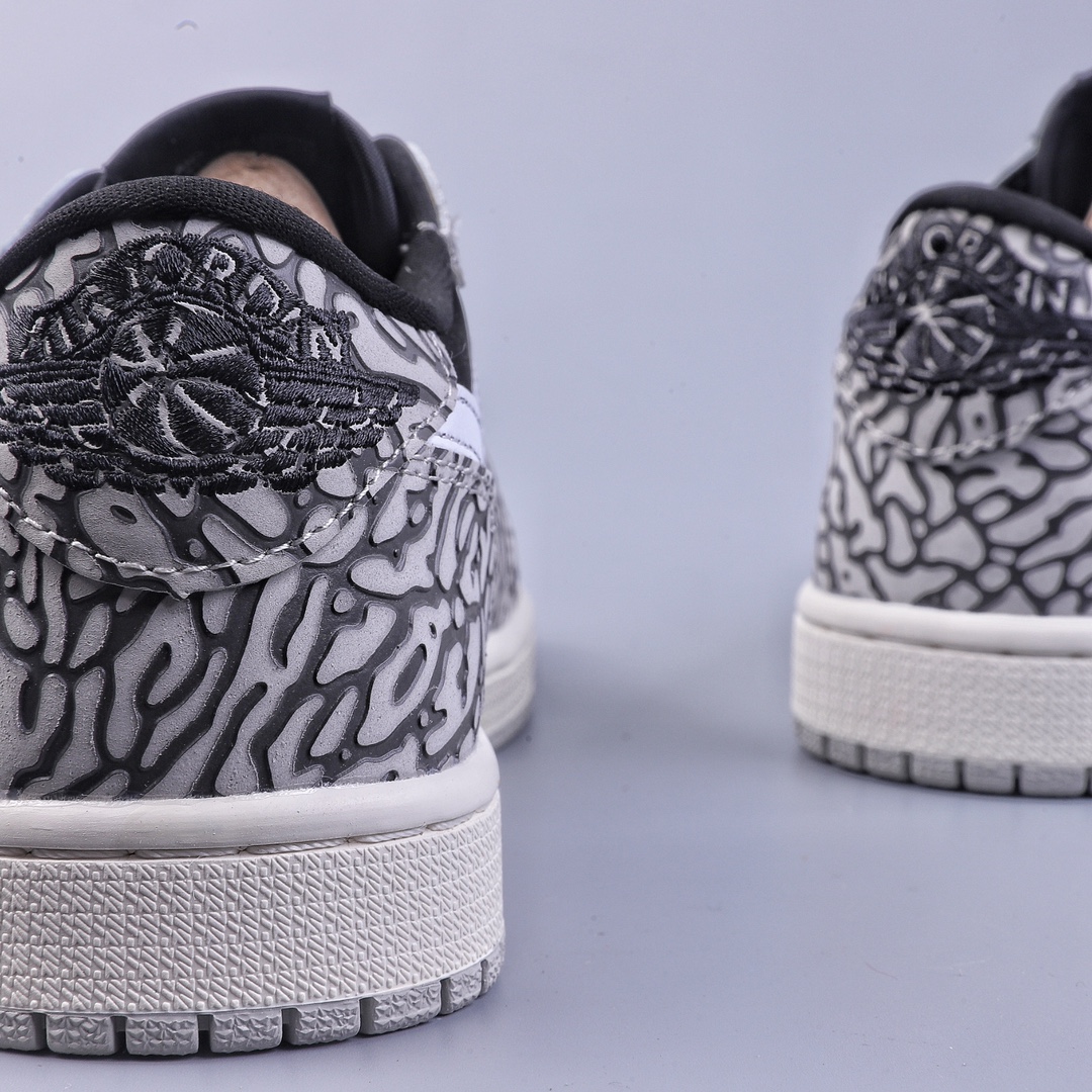 200 Air Jordan 1 Low OG ”Black Cement” AJ1 乔1黑水泥 低帮文化休闲板鞋 CZ0790-001