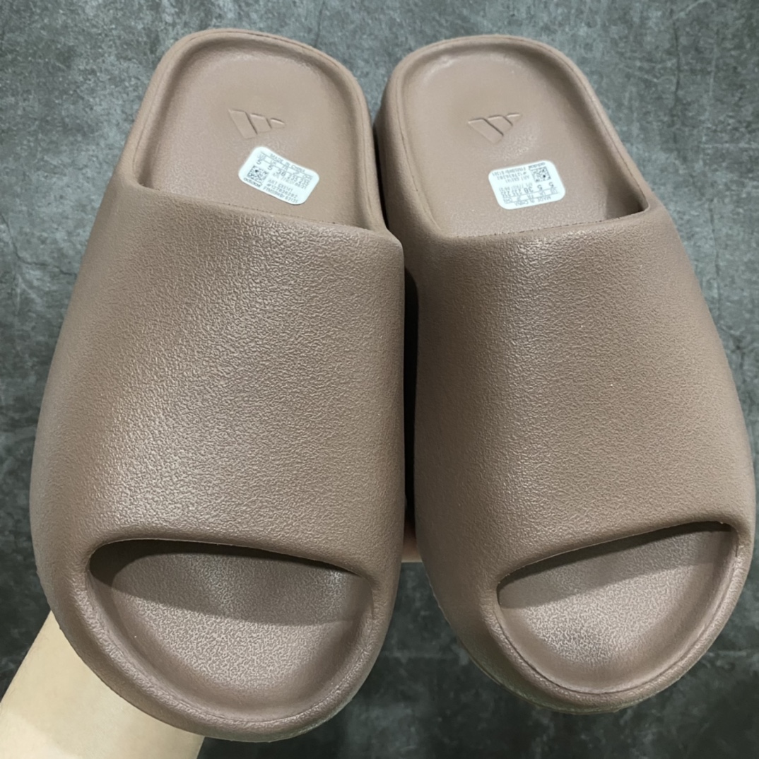 LW Pure Original YEEZY SLIDE Matte Brown GX6141 Coconut Slippers