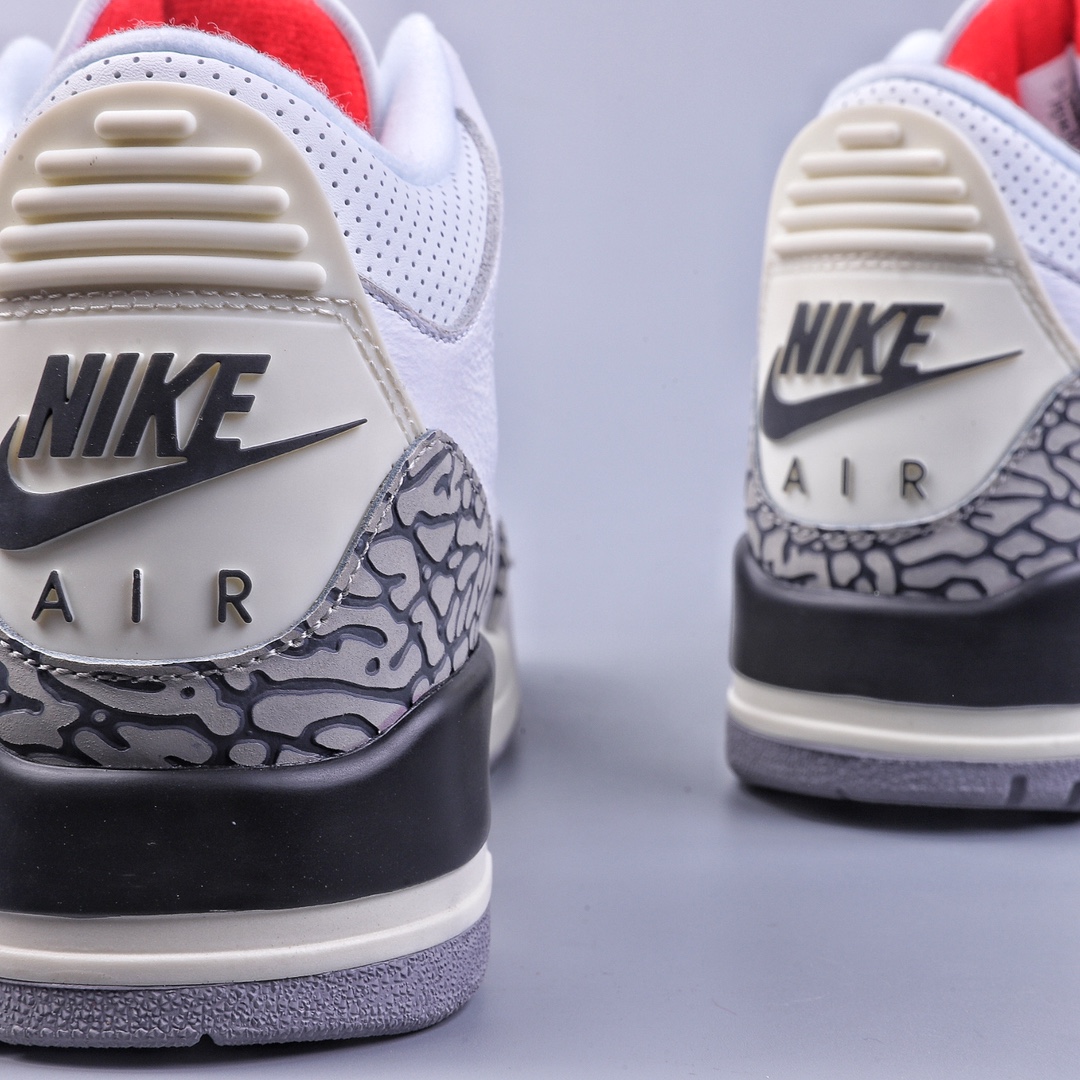 260 Air Jordan 3 Retro ”White Cement Reimagined” OG纯原生产线出品 DN3707-100