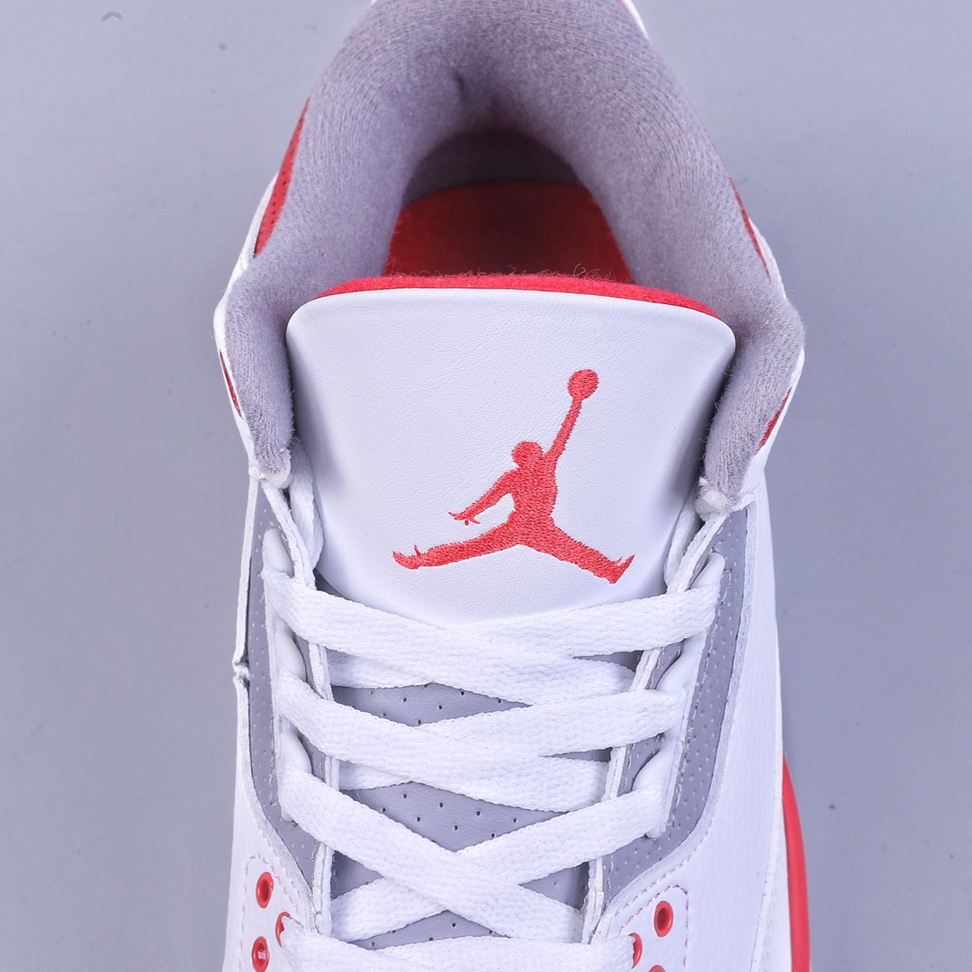 280 R版Air Jordan 3 Retro ”Fire Red” 火焰红配色  DN3707-160