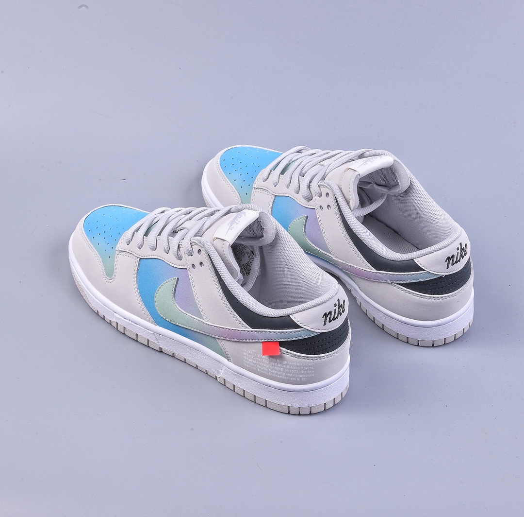 300 DK Nike SB Dunk Low 复古CD主题 高端定制 低帮休闲运动板鞋  RU2236-563