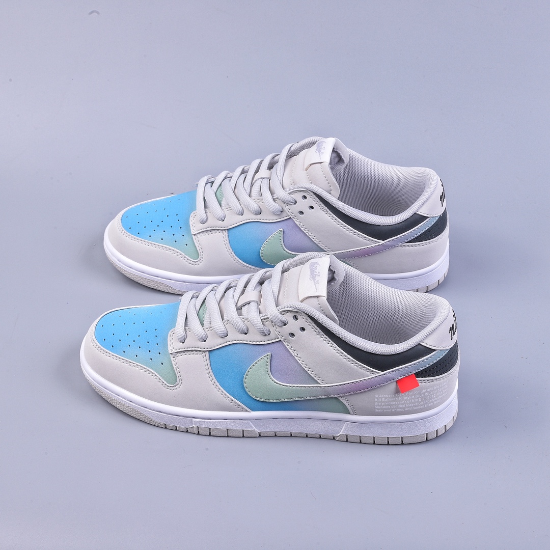300 DK Nike SB Dunk Low 复古CD主题 高端定制 低帮休闲运动板鞋  RU2236-563