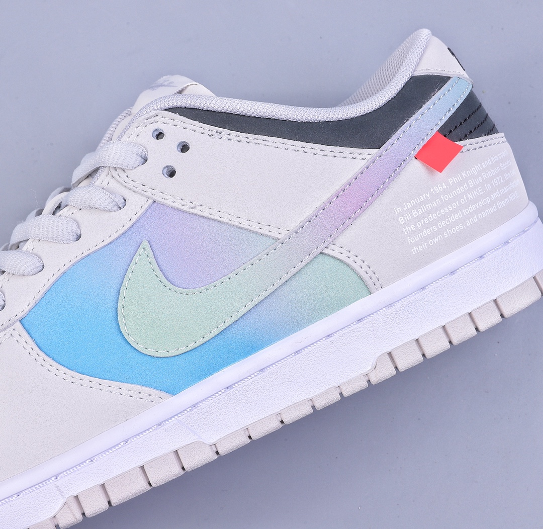 300 DK Nike SB Dunk Low 复古CD主题 高端定制 低帮休闲运动板鞋  RU2236-563
