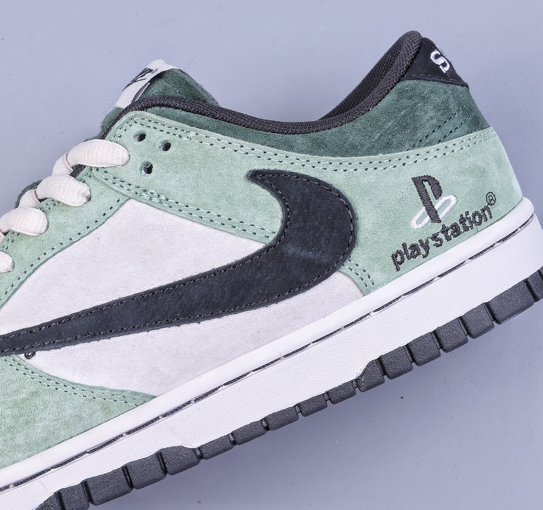 280 A版Travis Scott x Playstation x Nike SB Dunk Low TS三方联名倒钩 CU1726-777