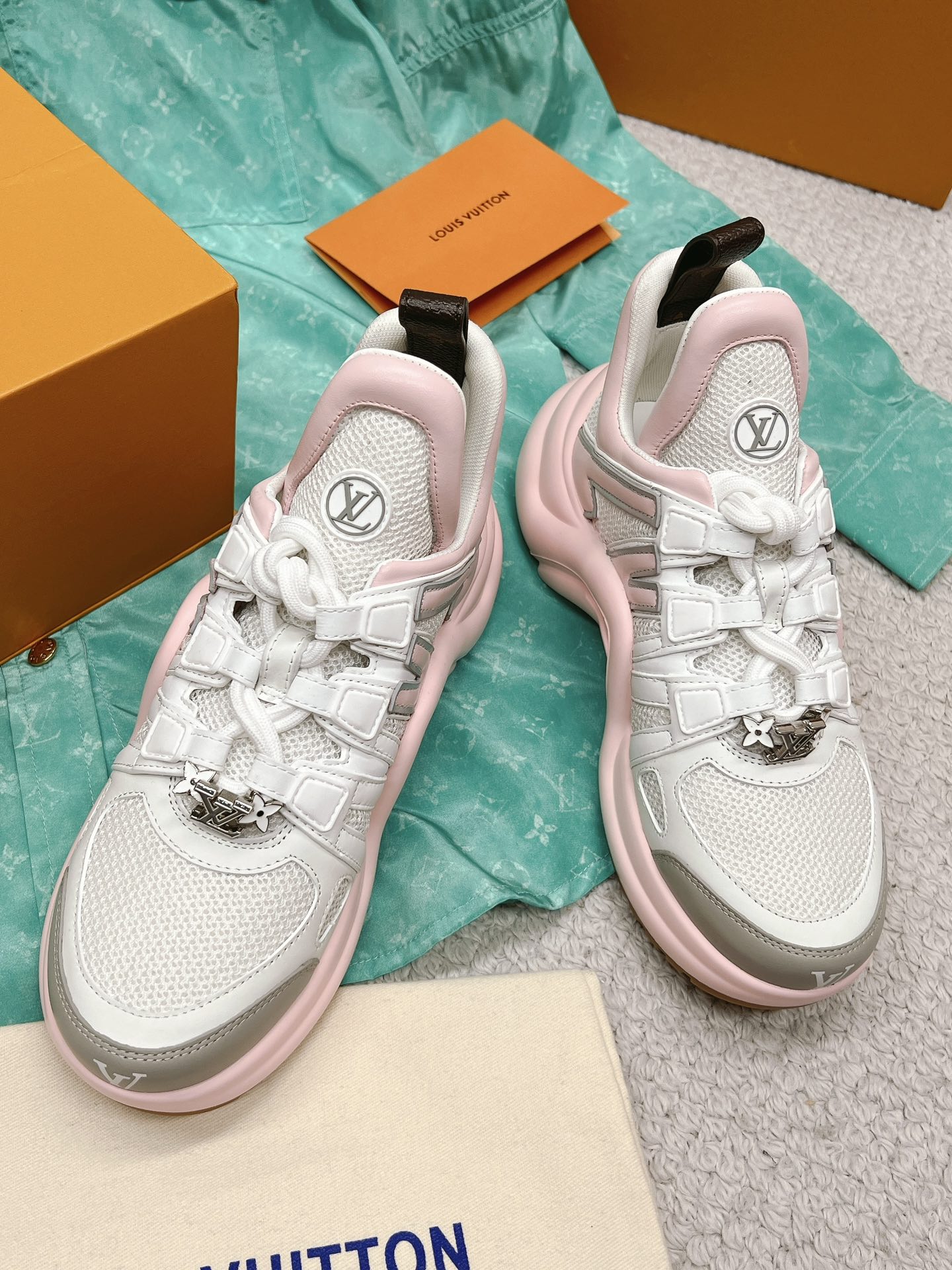 路易威登 Louis Vuitton 高定典藏经典高奢皮鞋男鞋女鞋鞋履高跟鞋 #01D88807 3