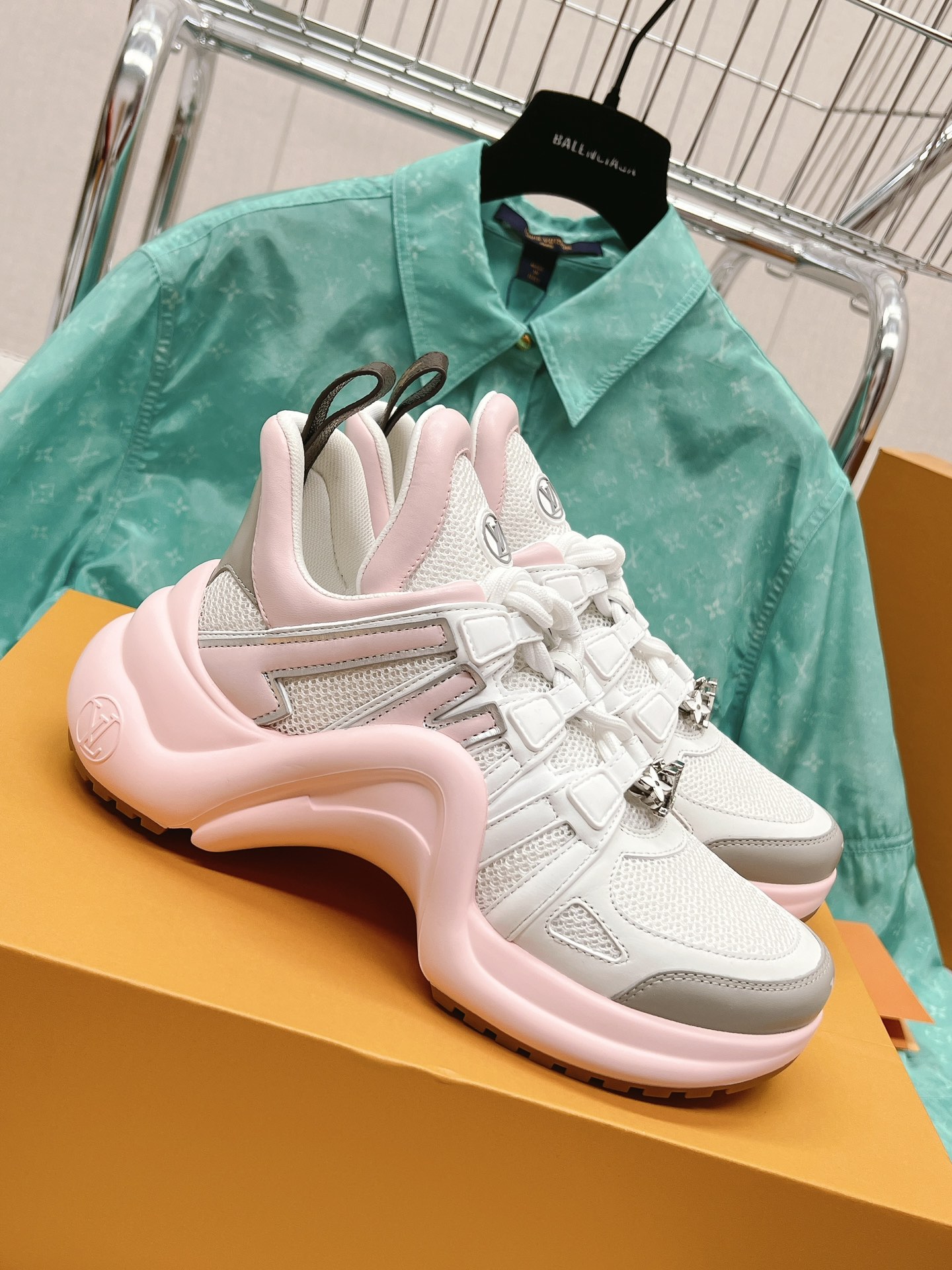路易威登 Louis Vuitton 高定典藏经典高奢皮鞋男鞋女鞋鞋履高跟鞋 #01D88807 5