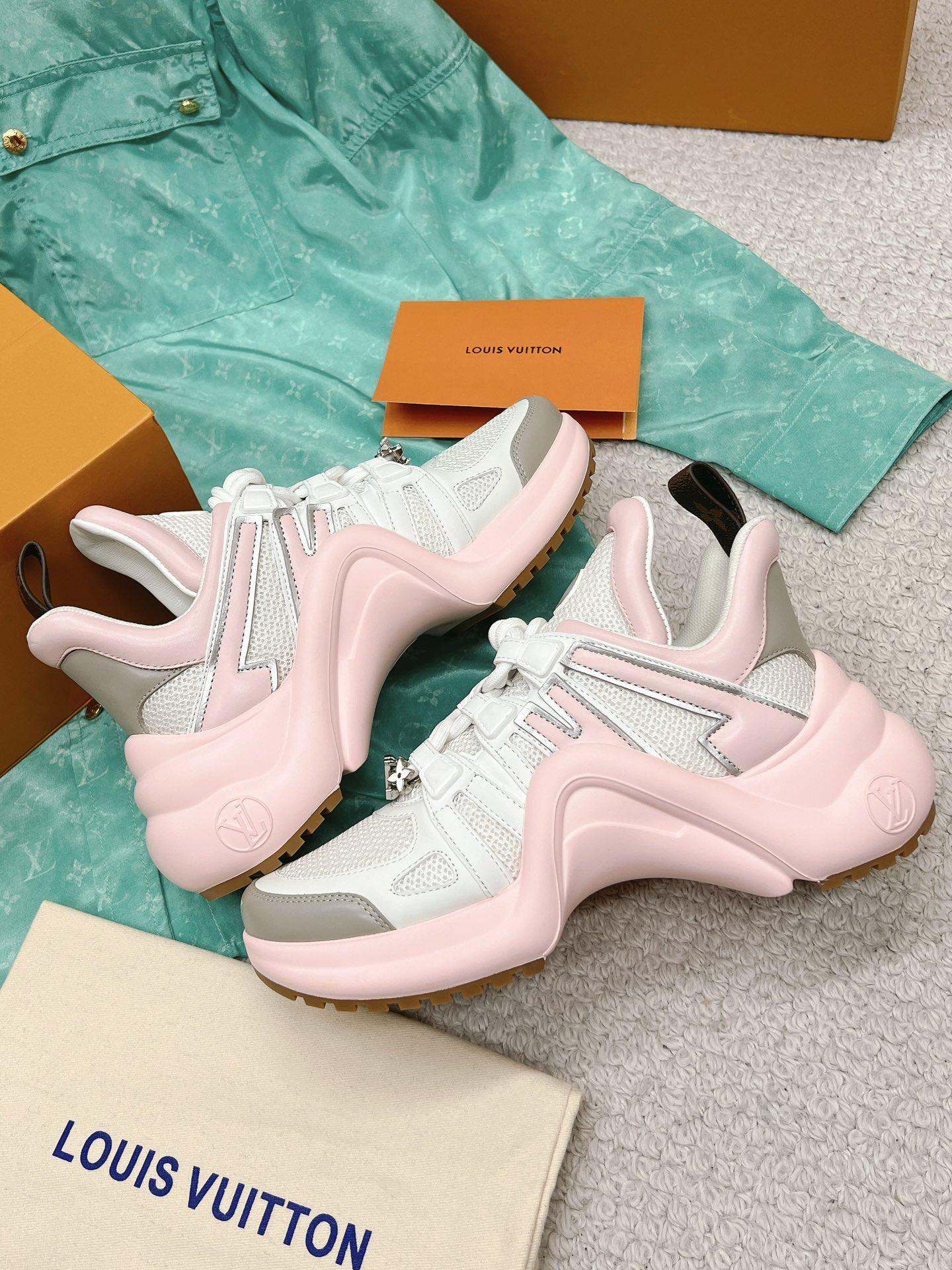 路易威登 Louis Vuitton 高定典藏经典高奢皮鞋男鞋女鞋鞋履高跟鞋 #01D88807 4